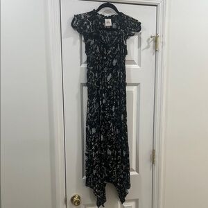 Knox Rose Floral Black and White Dress